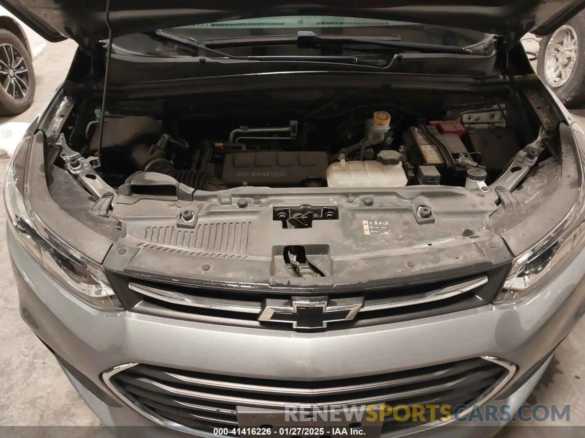 10 Photograph of a damaged car 3GNCJNSBXLL216278 CHEVROLET TRAX 2020