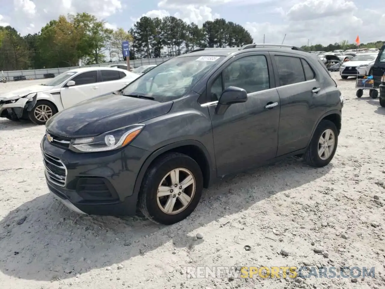 1 Photograph of a damaged car 3GNCJPSB1LL142227 CHEVROLET TRAX 2020