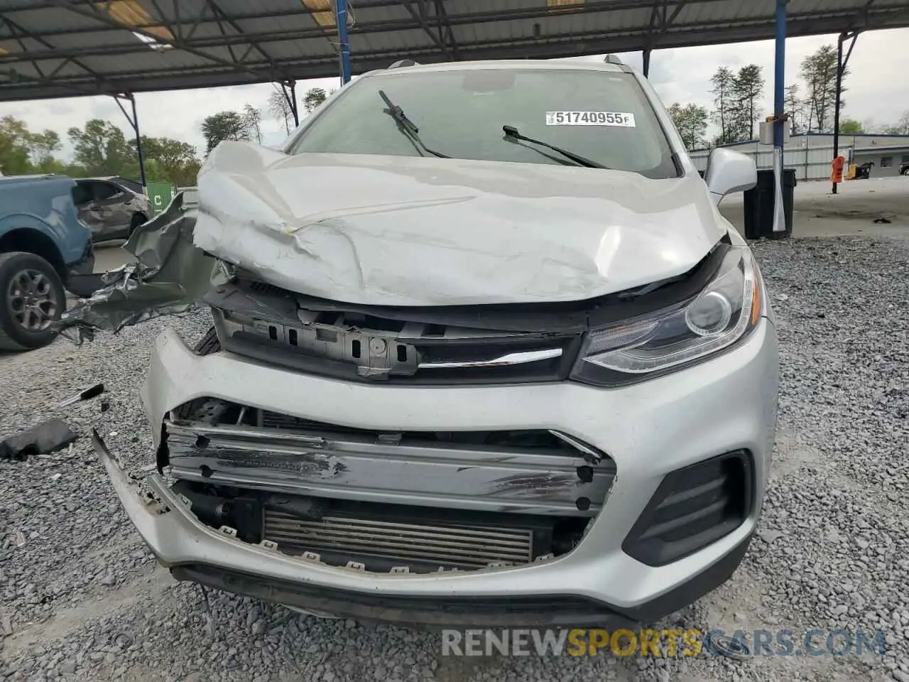 5 Photograph of a damaged car 3GNCJPSB3LL282666 CHEVROLET TRAX 2020