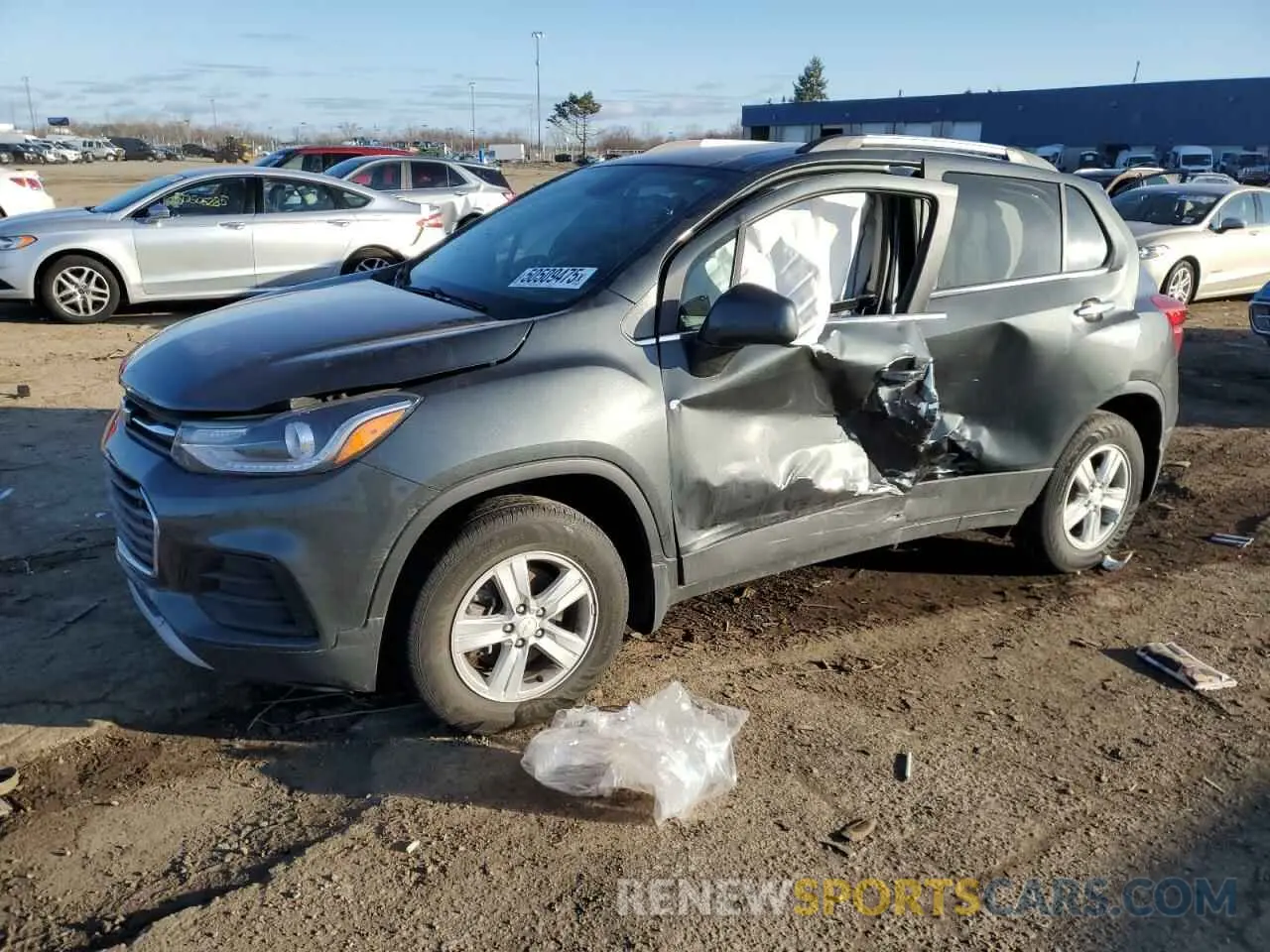 1 Photograph of a damaged car 3GNCJPSB5LL155059 CHEVROLET TRAX 2020