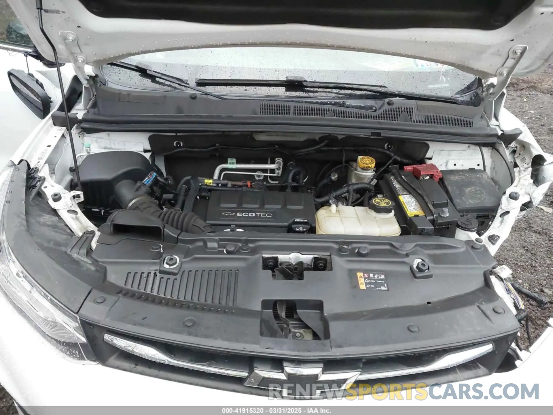 10 Photograph of a damaged car 3GNCJPSB6LL185803 CHEVROLET TRAX 2020
