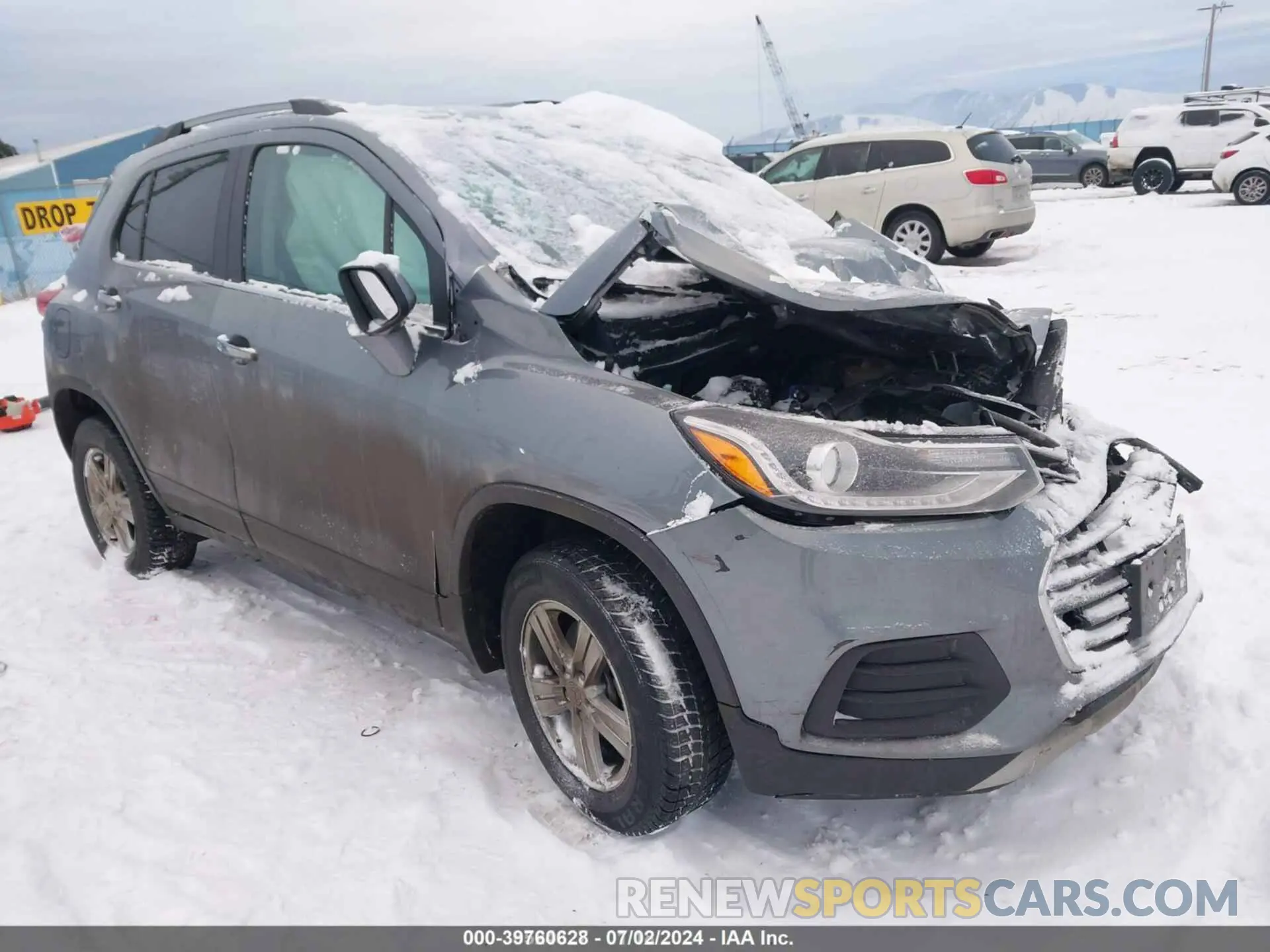 1 Photograph of a damaged car 3GNCJPSB7LL156052 CHEVROLET TRAX 2020