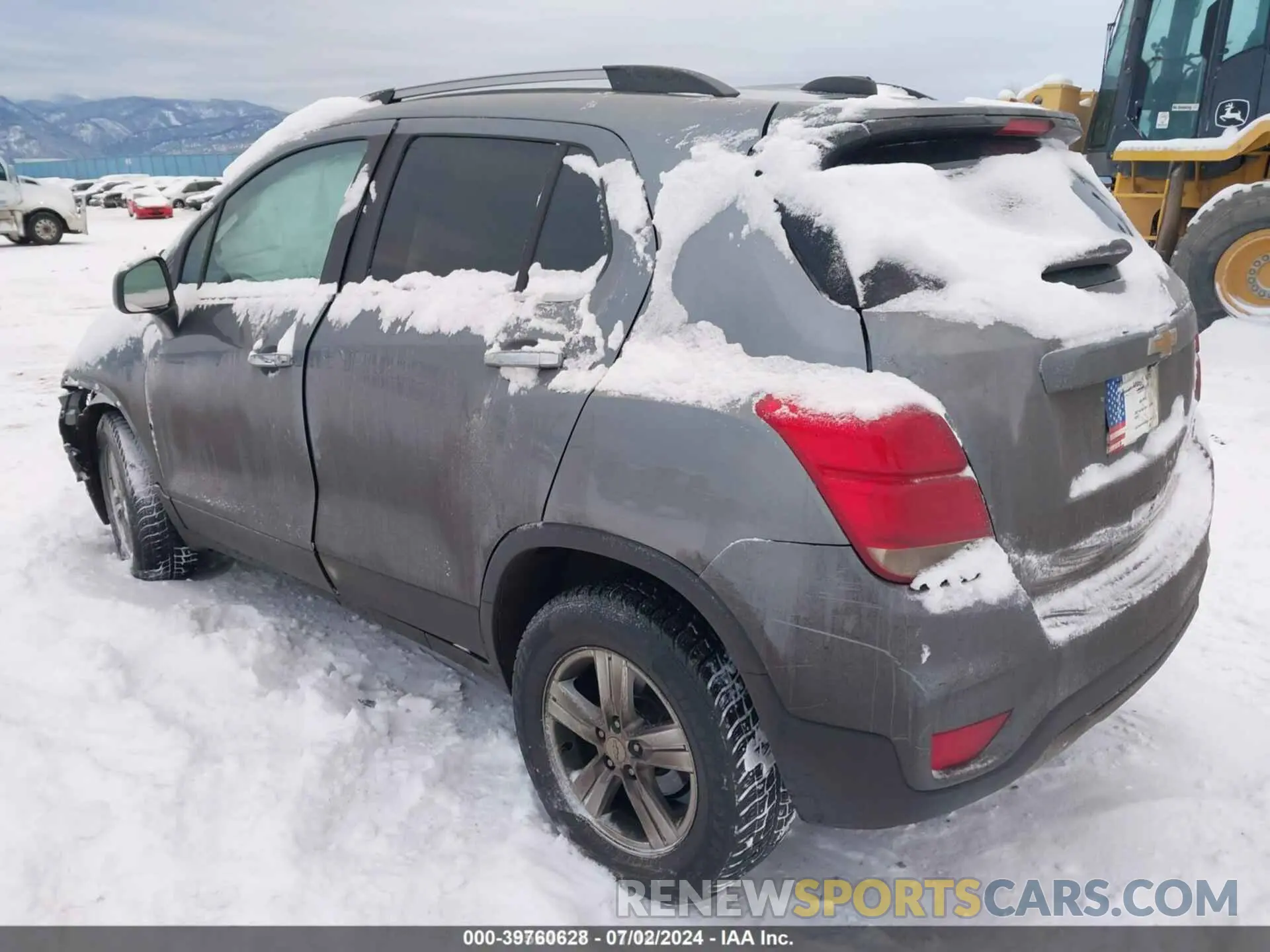 3 Photograph of a damaged car 3GNCJPSB7LL156052 CHEVROLET TRAX 2020