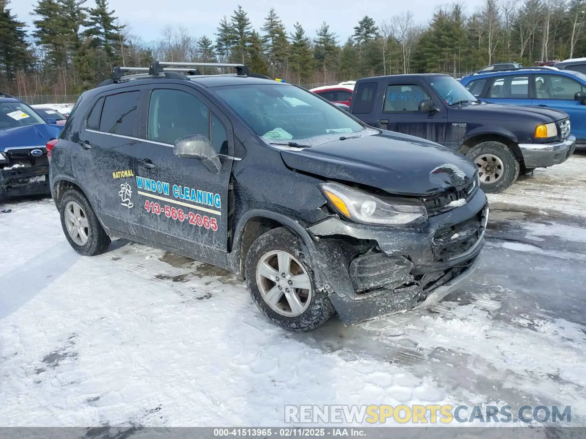1 Photograph of a damaged car 3GNCJPSB8LL215397 CHEVROLET TRAX 2020