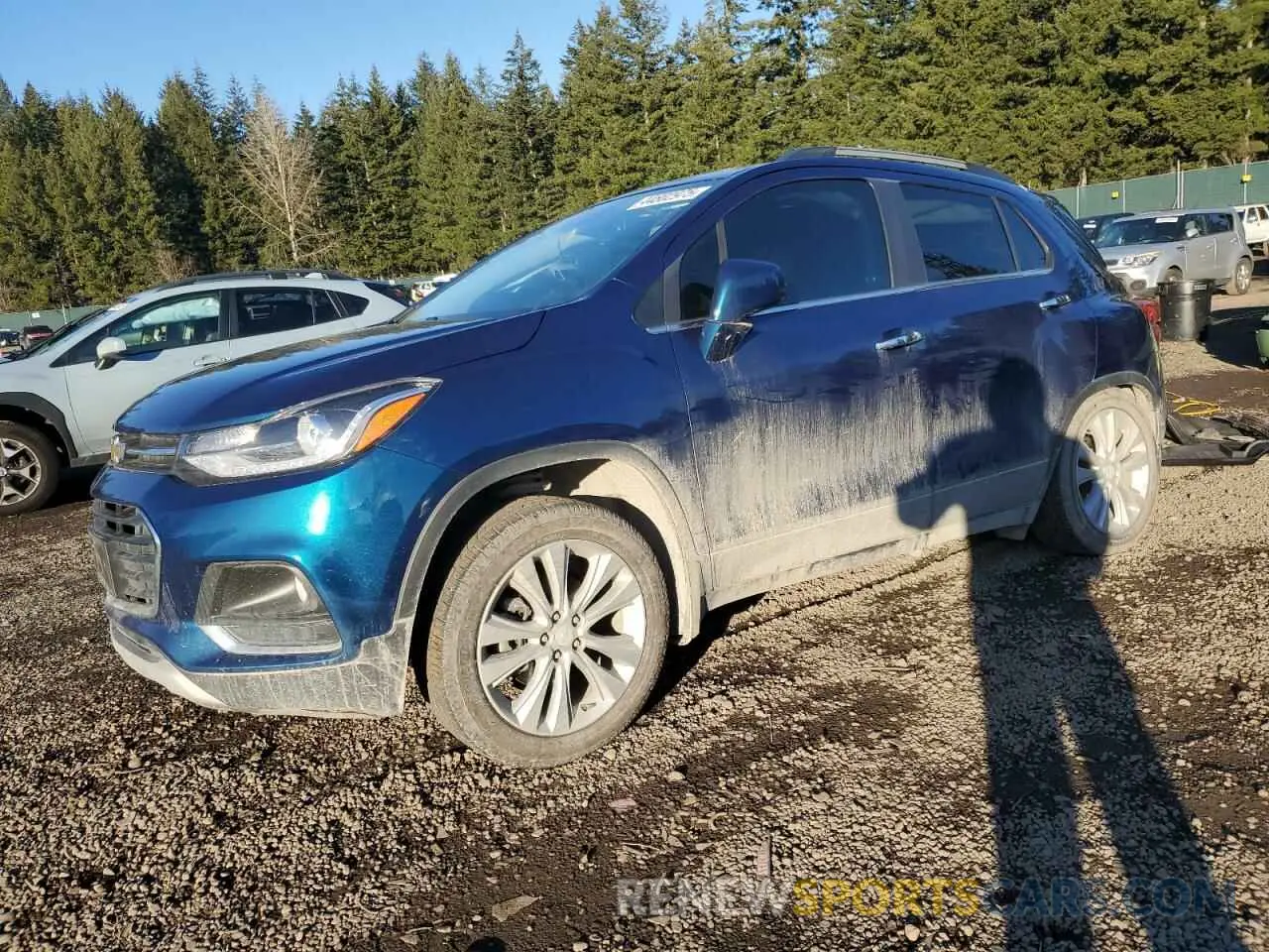 1 Photograph of a damaged car 3GNCJRSBXLL215719 CHEVROLET TRAX 2020