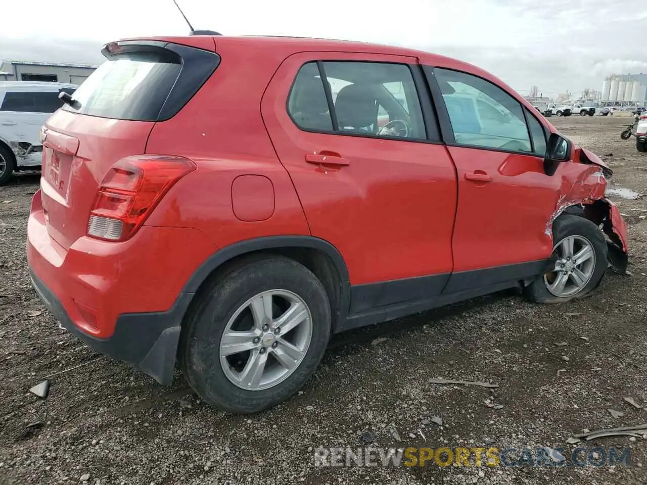 3 Photograph of a damaged car KL7CJKSB0LB344390 CHEVROLET TRAX 2020