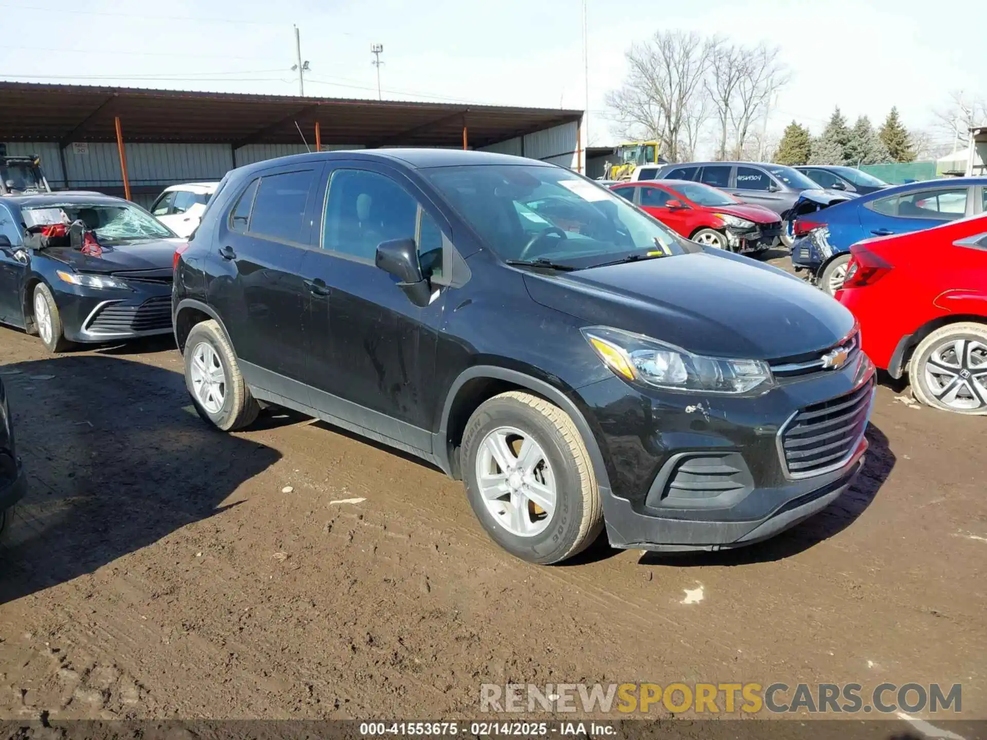 1 Photograph of a damaged car KL7CJKSB1LB032644 CHEVROLET TRAX 2020