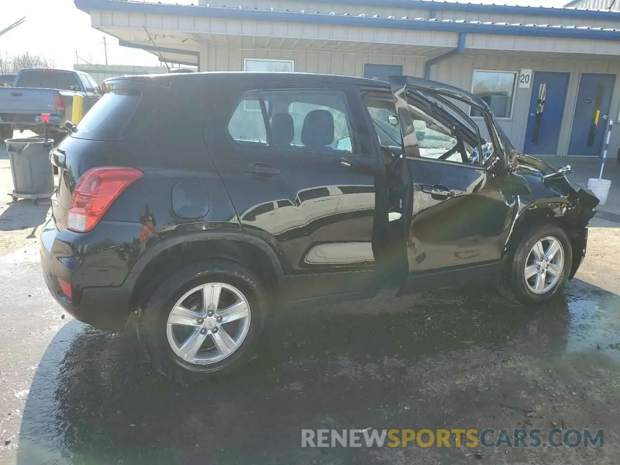 3 Photograph of a damaged car KL7CJKSB1LB324892 CHEVROLET TRAX 2020