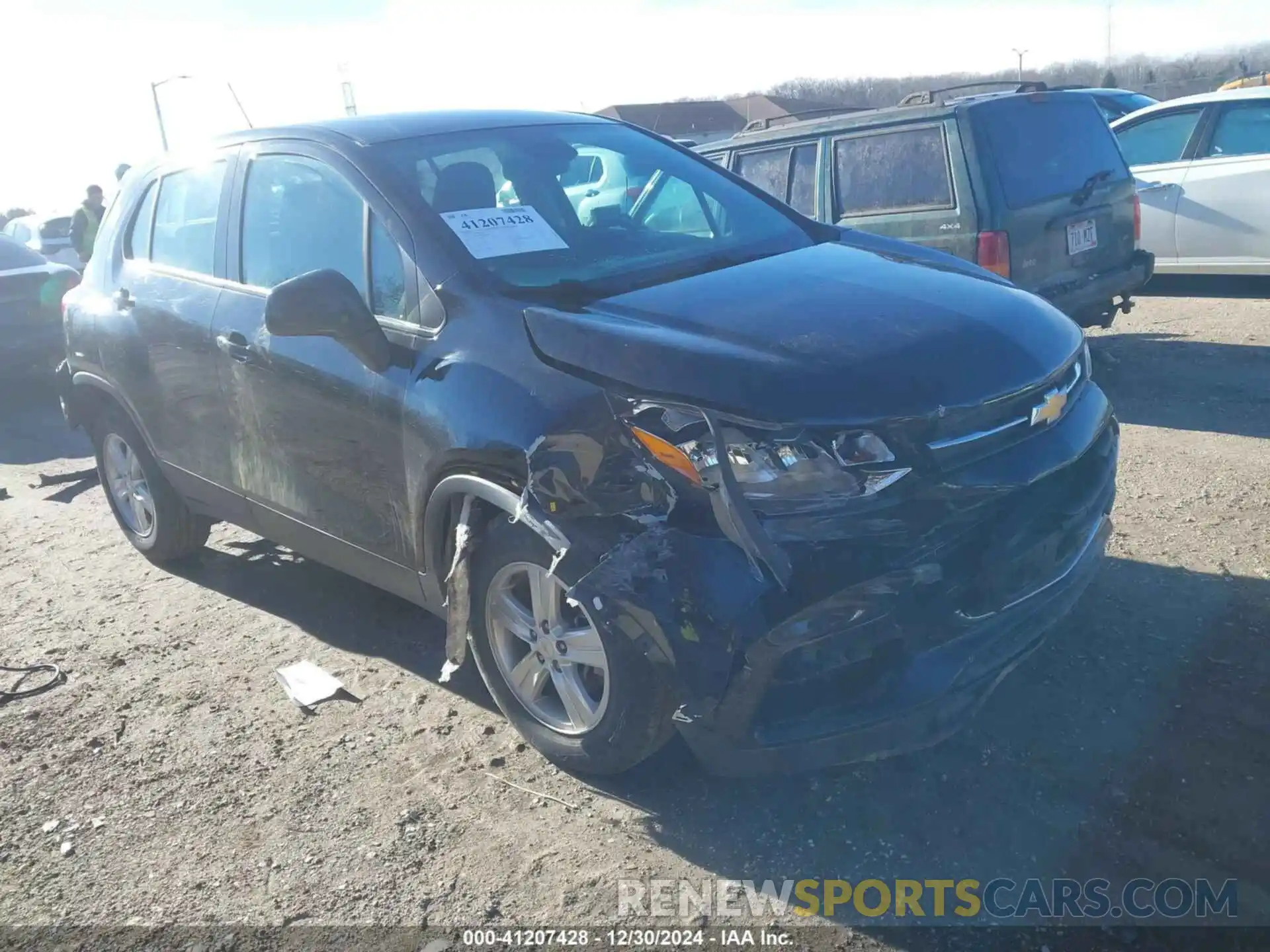 1 Photograph of a damaged car KL7CJKSB1LB336699 CHEVROLET TRAX 2020