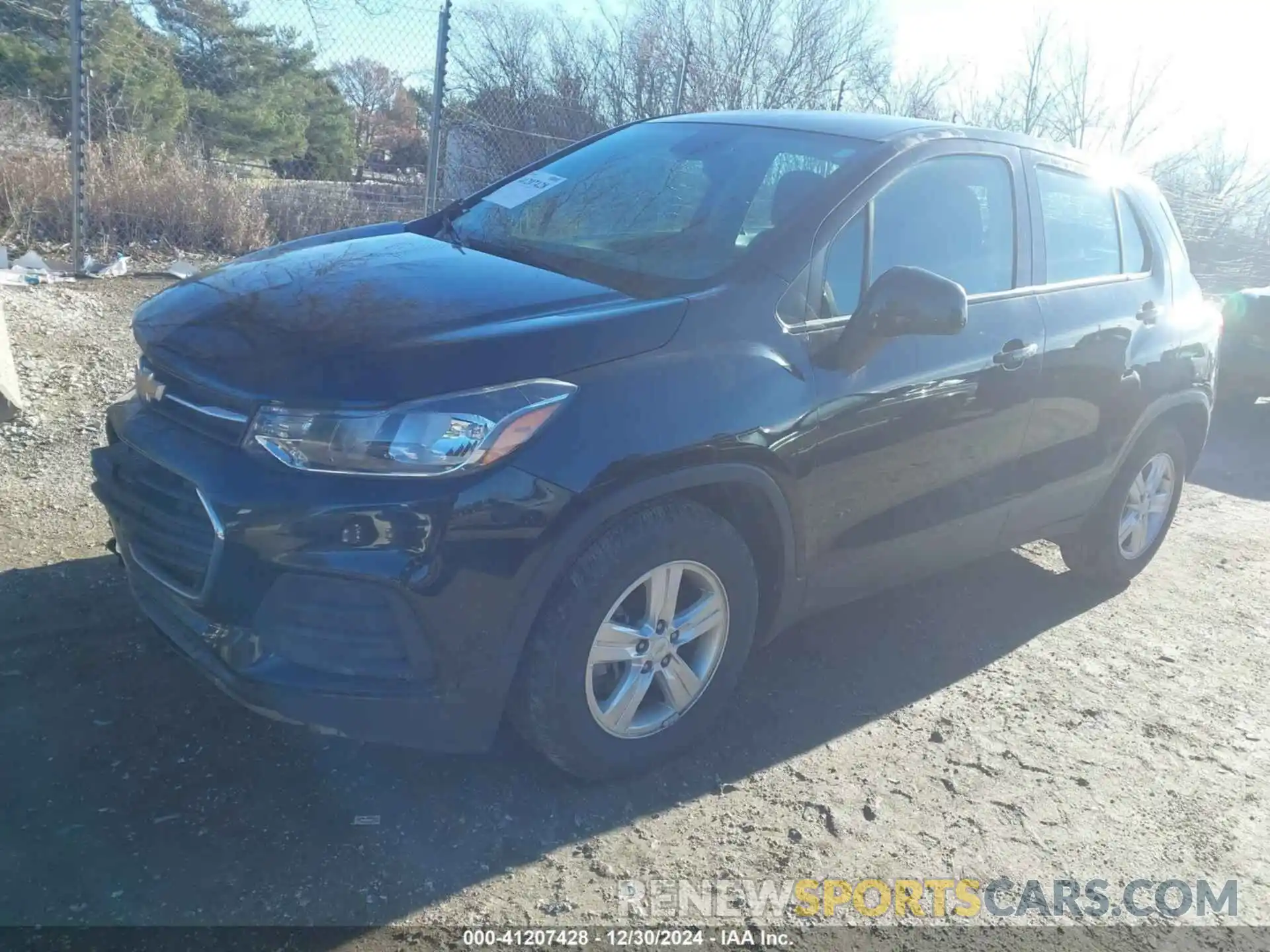 2 Photograph of a damaged car KL7CJKSB1LB336699 CHEVROLET TRAX 2020