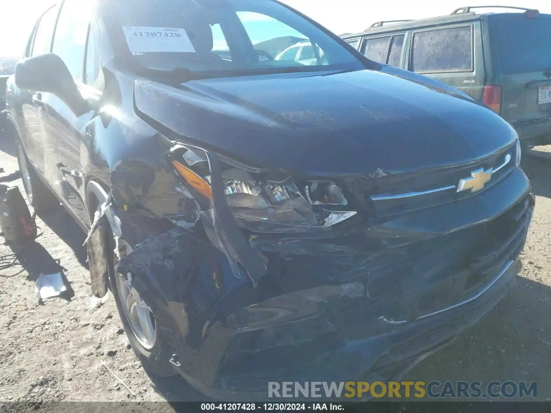 6 Photograph of a damaged car KL7CJKSB1LB336699 CHEVROLET TRAX 2020