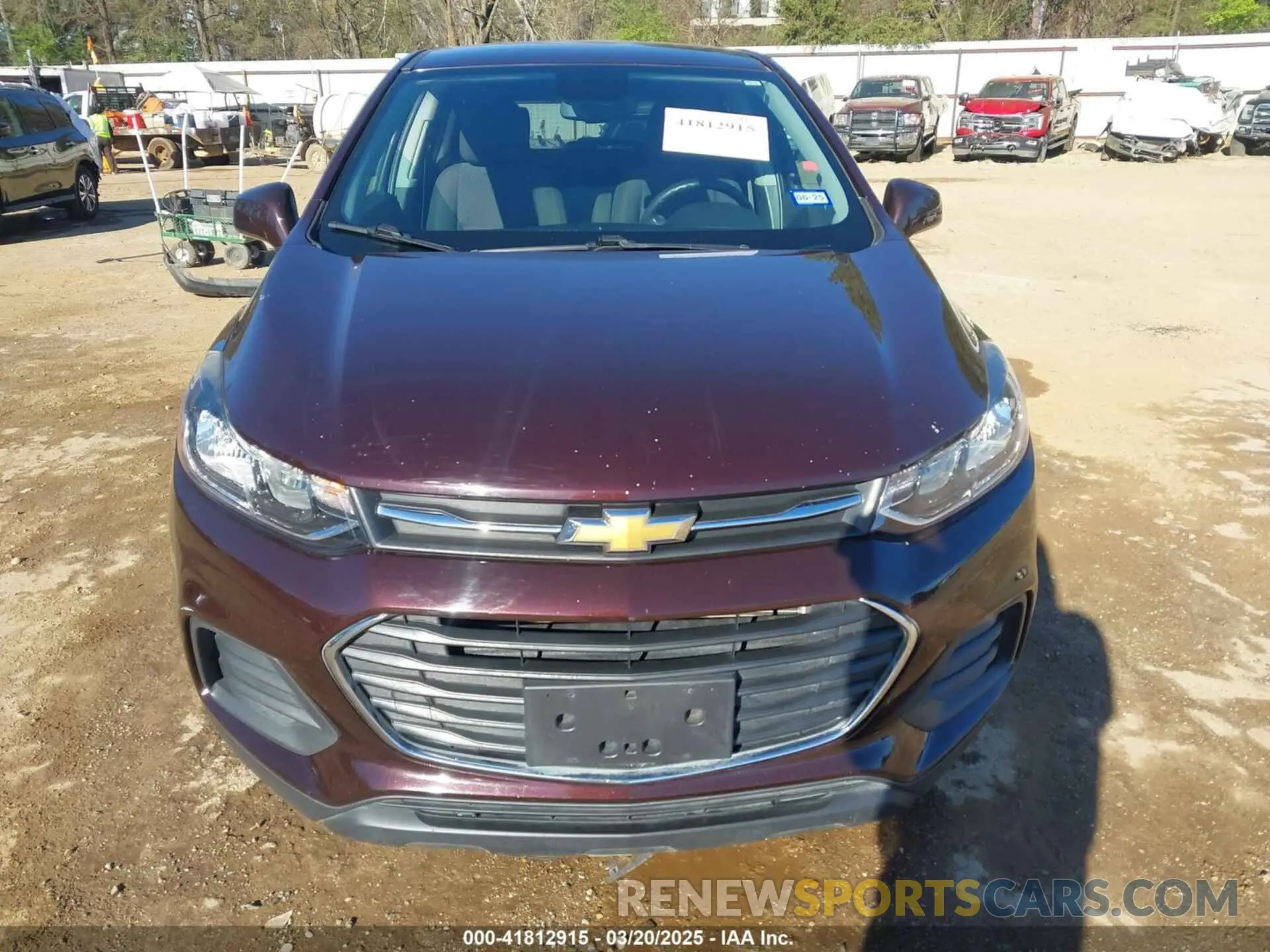 13 Photograph of a damaged car KL7CJKSB1LB346150 CHEVROLET TRAX 2020