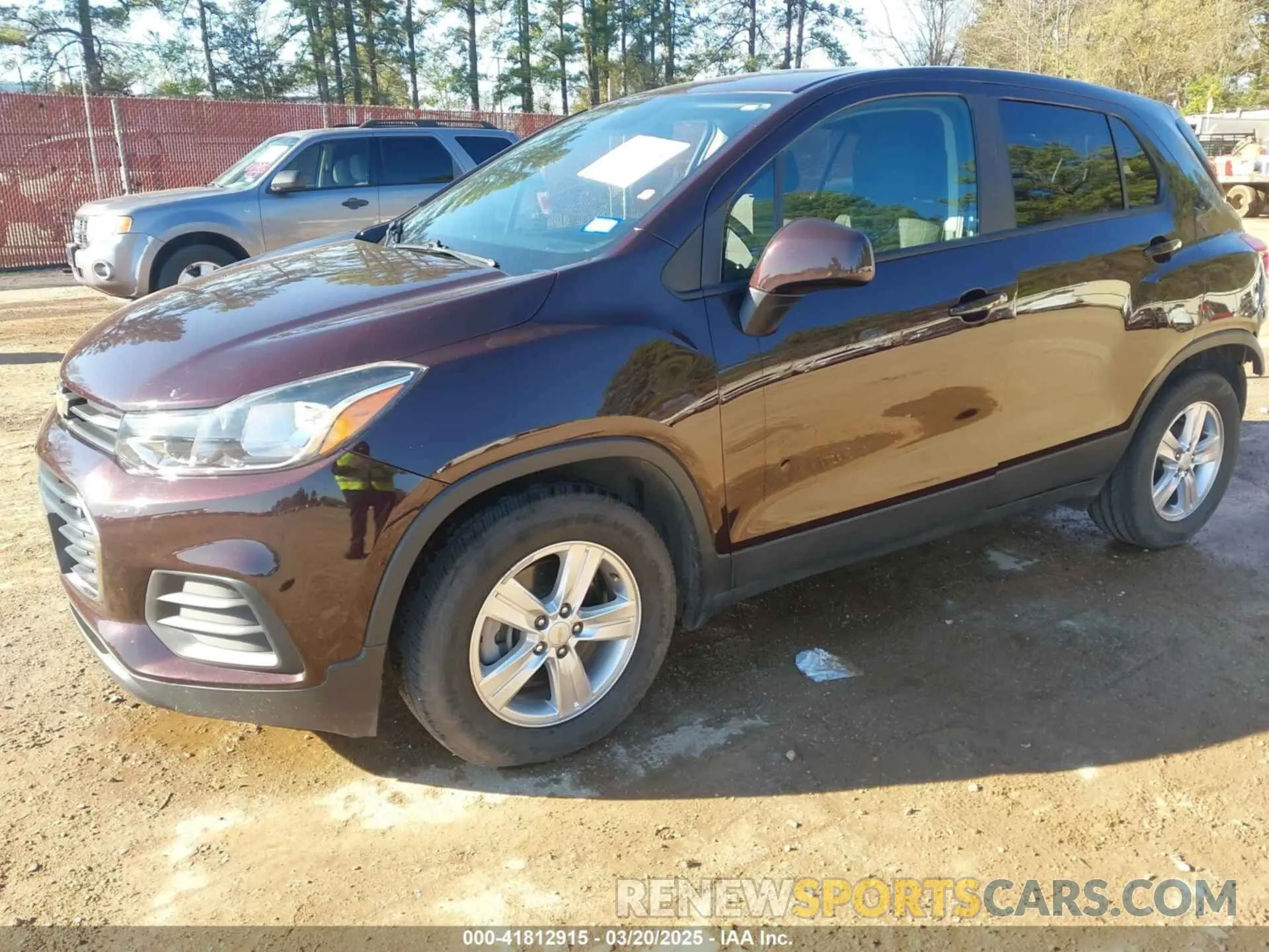 2 Photograph of a damaged car KL7CJKSB1LB346150 CHEVROLET TRAX 2020