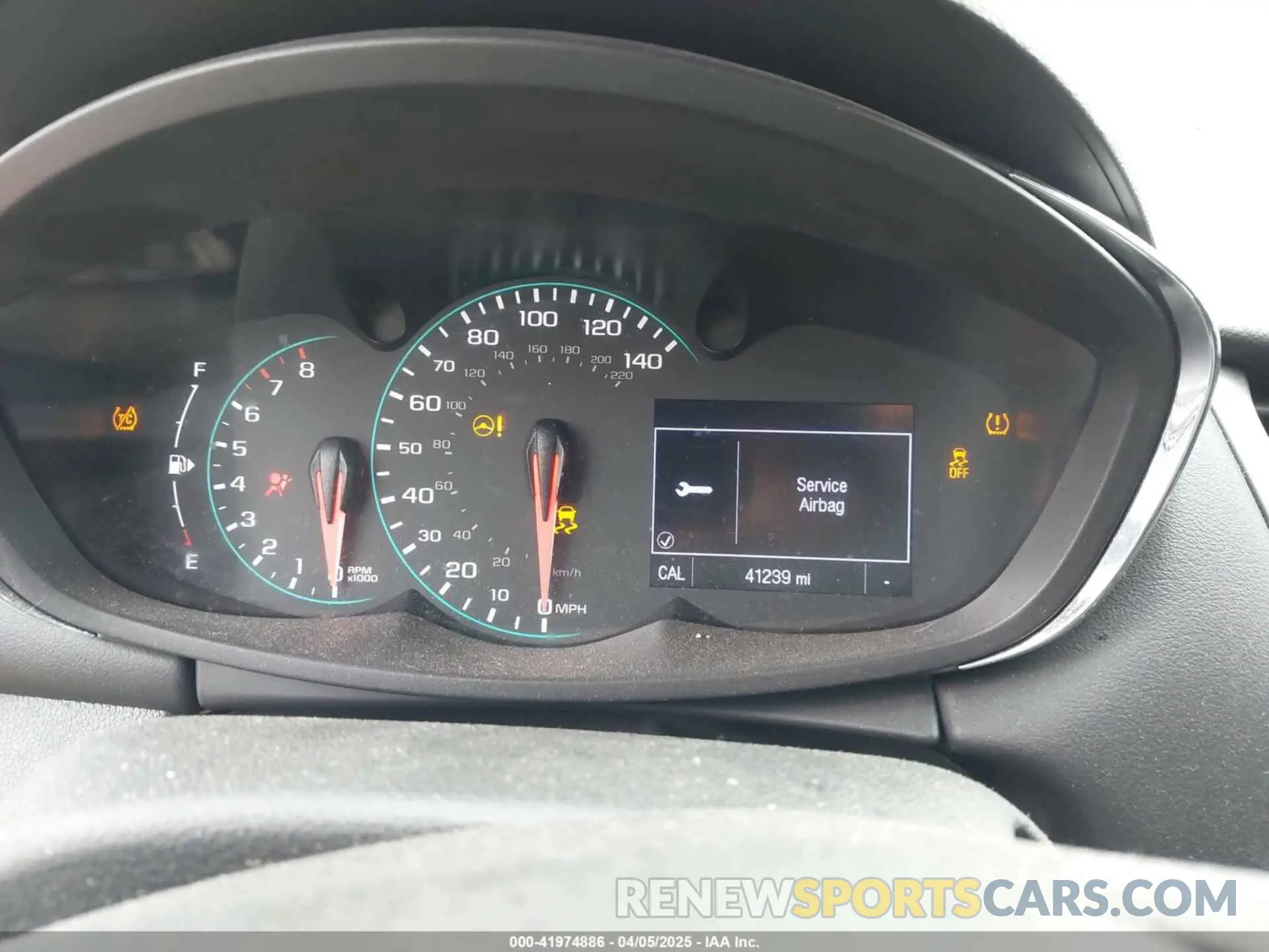 7 Photograph of a damaged car KL7CJKSB2LB065409 CHEVROLET TRAX 2020