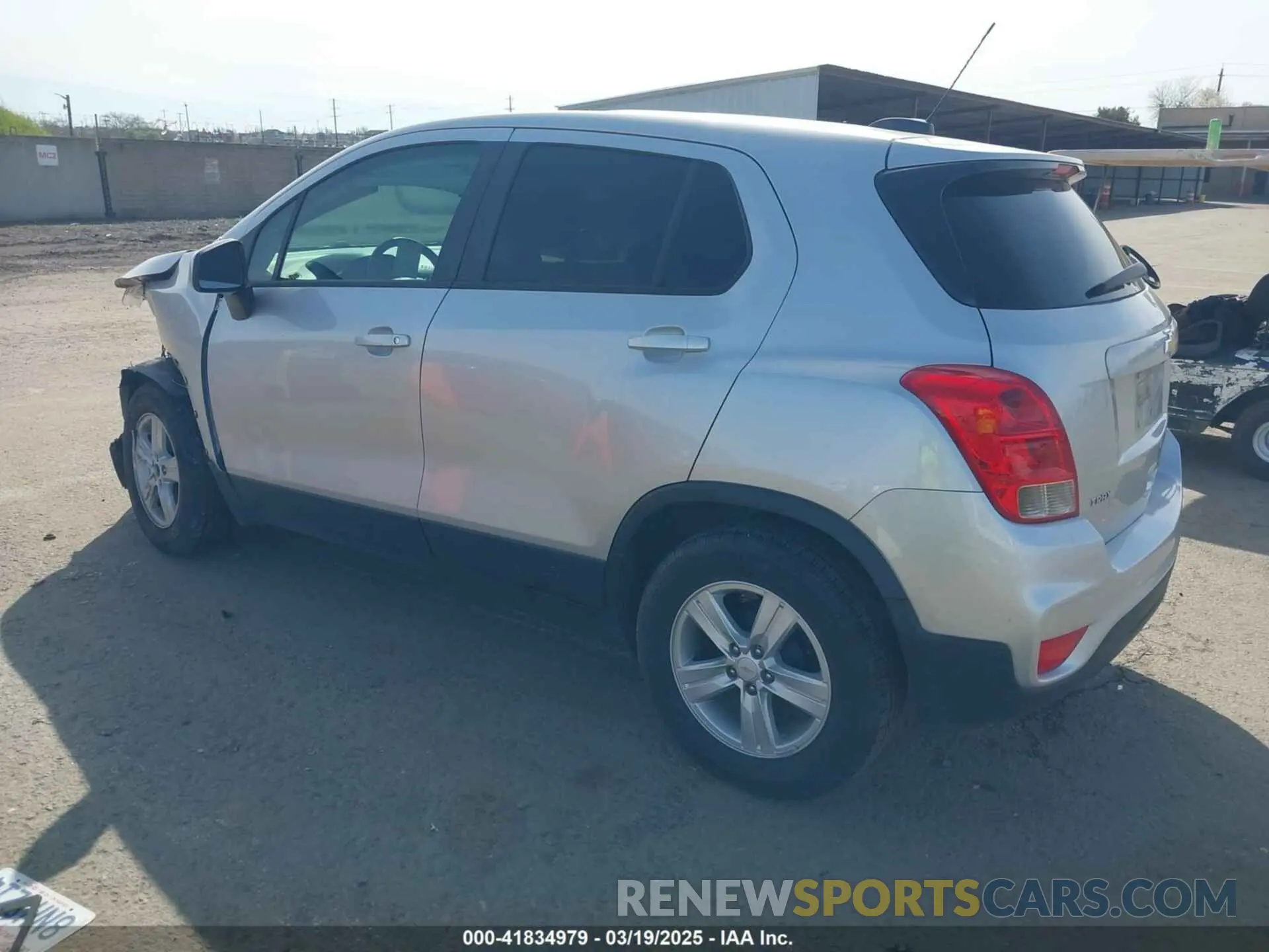 3 Photograph of a damaged car KL7CJKSB3LB022004 CHEVROLET TRAX 2020