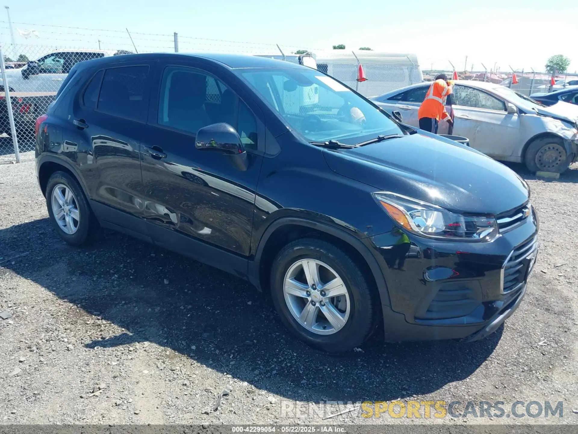 1 Photograph of a damaged car KL7CJKSB3LB026277 CHEVROLET TRAX 2020
