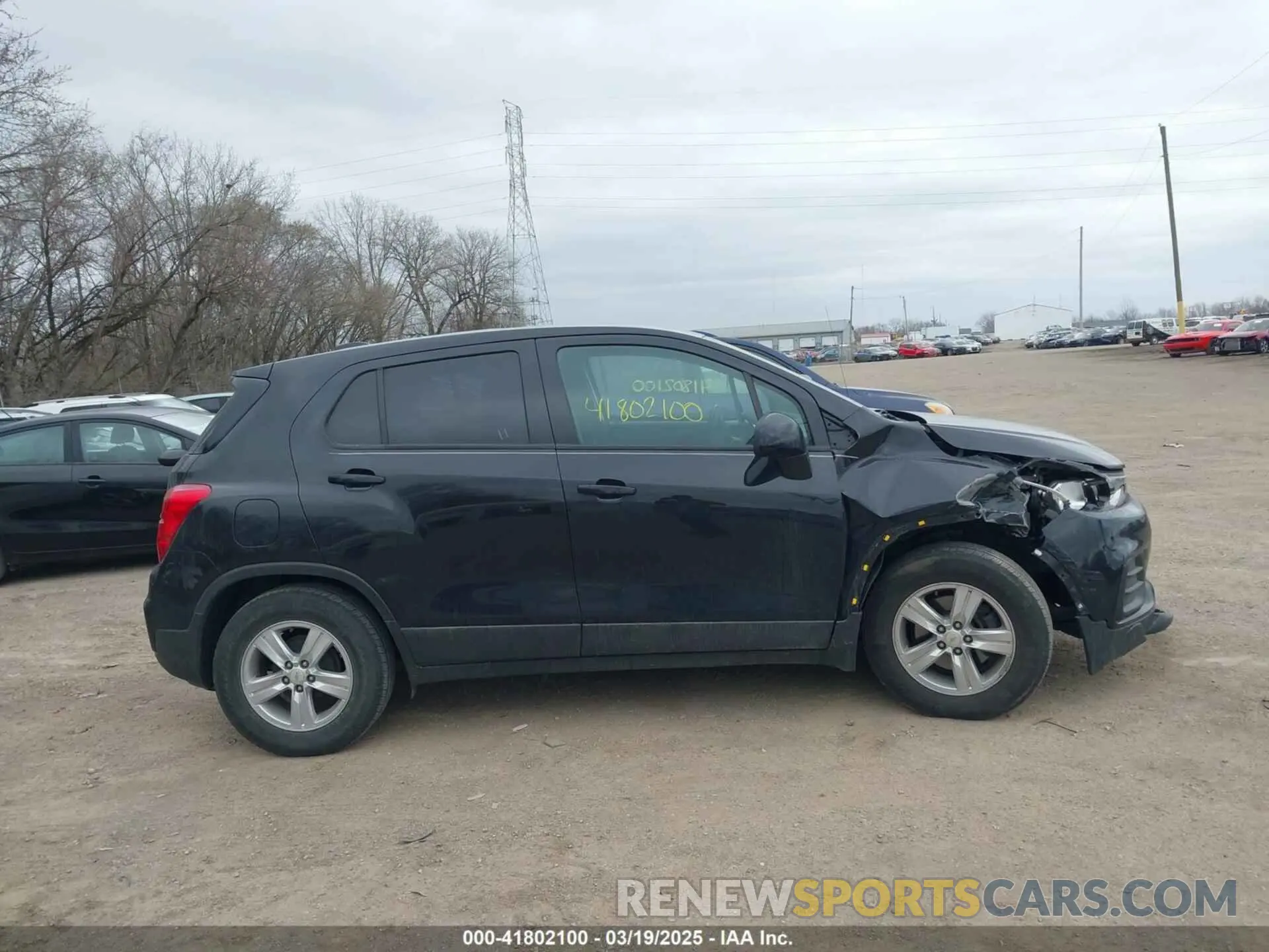 13 Photograph of a damaged car KL7CJKSB3LB063247 CHEVROLET TRAX 2020