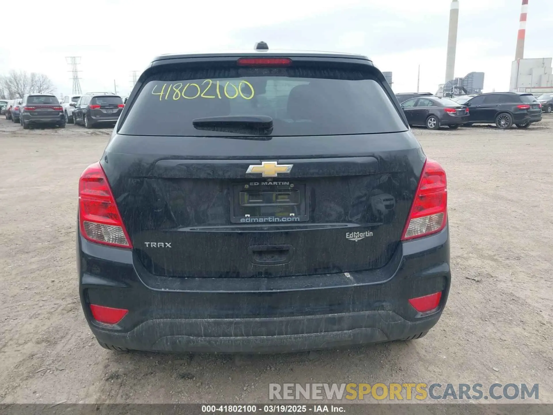 16 Photograph of a damaged car KL7CJKSB3LB063247 CHEVROLET TRAX 2020