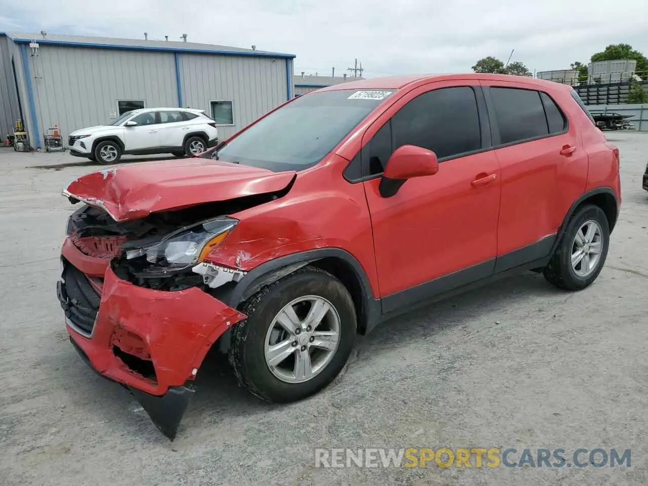 1 Photograph of a damaged car KL7CJKSB3LB350166 CHEVROLET TRAX 2020