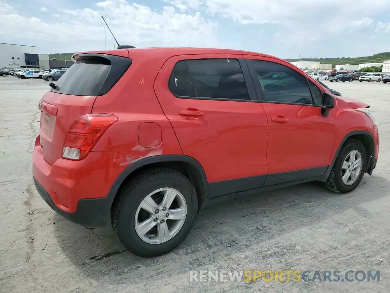 3 Photograph of a damaged car KL7CJKSB3LB350166 CHEVROLET TRAX 2020