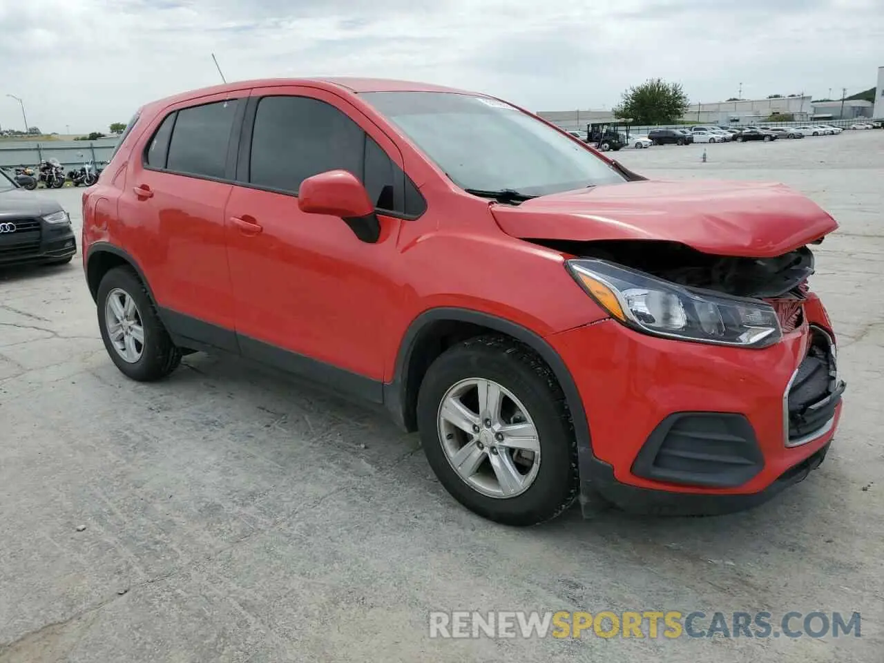 4 Photograph of a damaged car KL7CJKSB3LB350166 CHEVROLET TRAX 2020