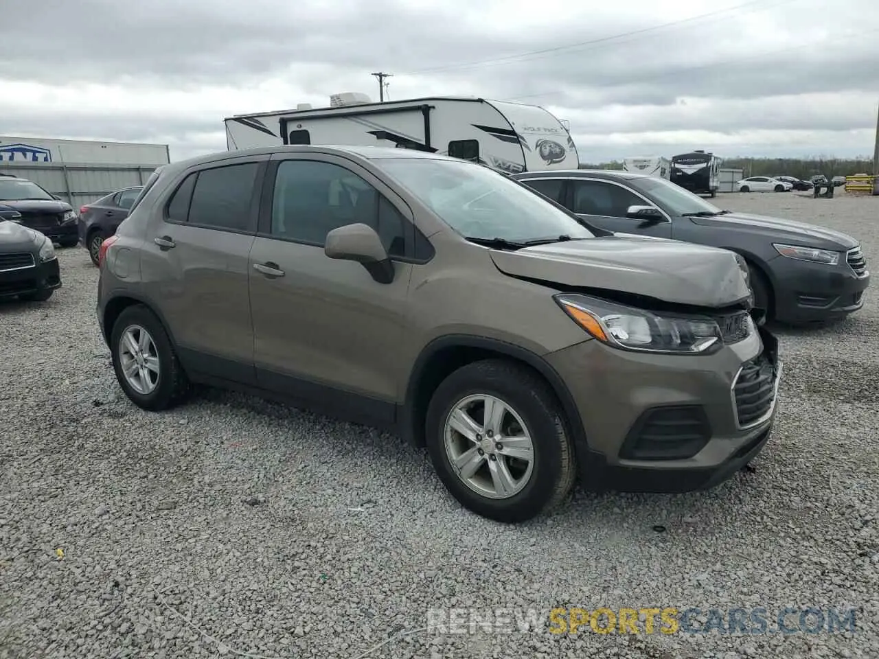 4 Photograph of a damaged car KL7CJKSB3LB350569 CHEVROLET TRAX 2020