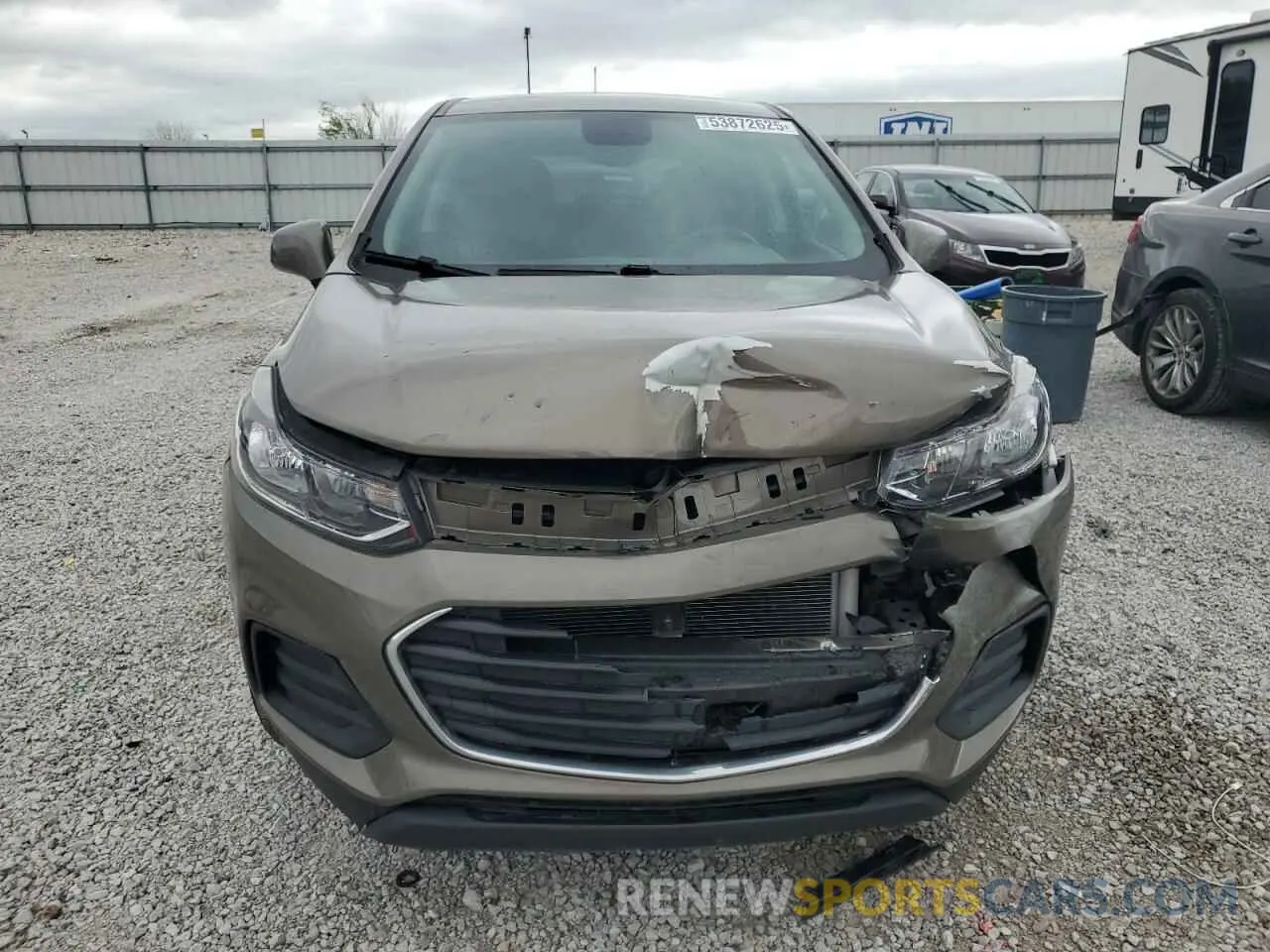 5 Photograph of a damaged car KL7CJKSB3LB350569 CHEVROLET TRAX 2020