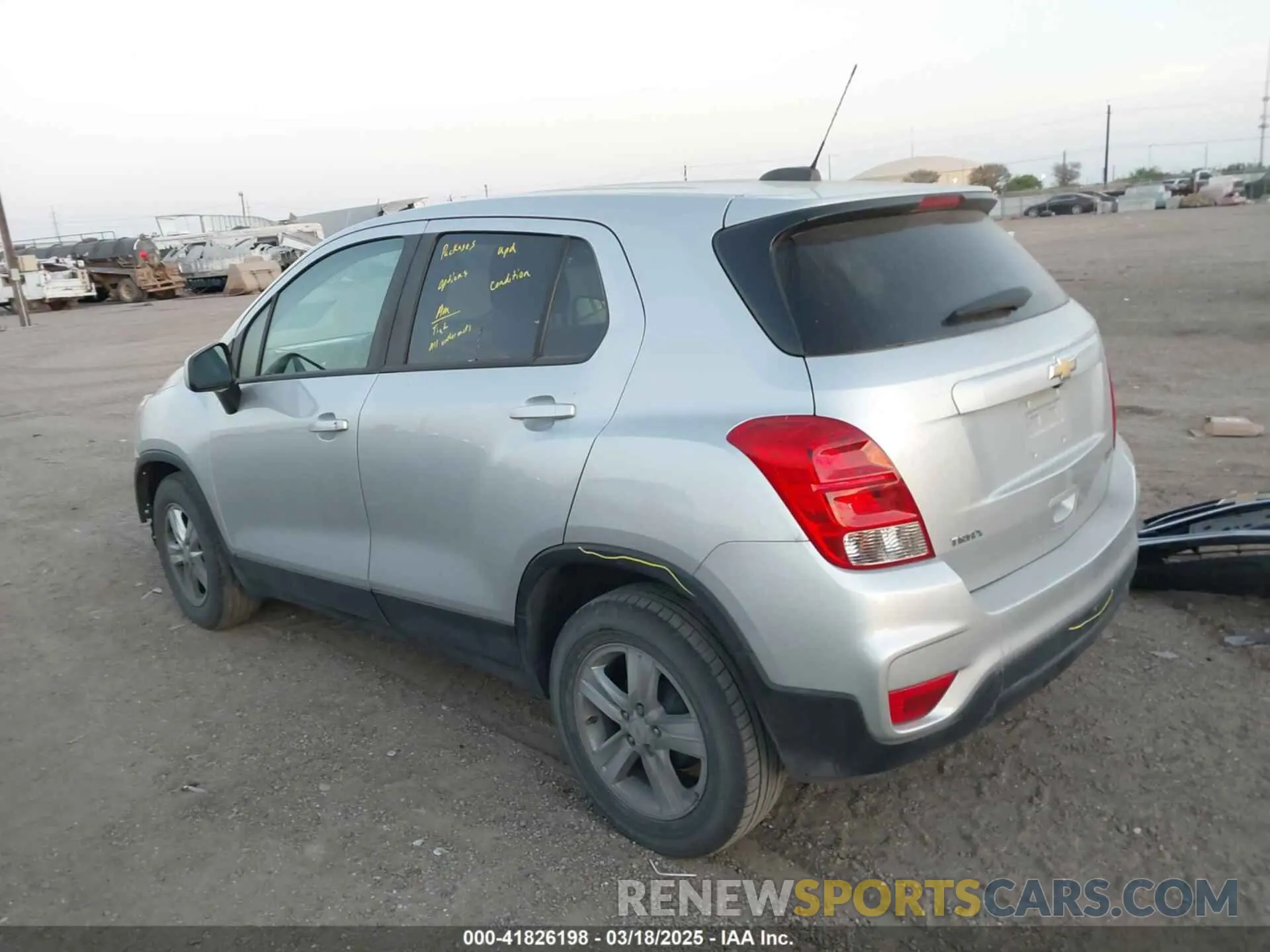 15 Photograph of a damaged car KL7CJKSB5LB021260 CHEVROLET TRAX 2020