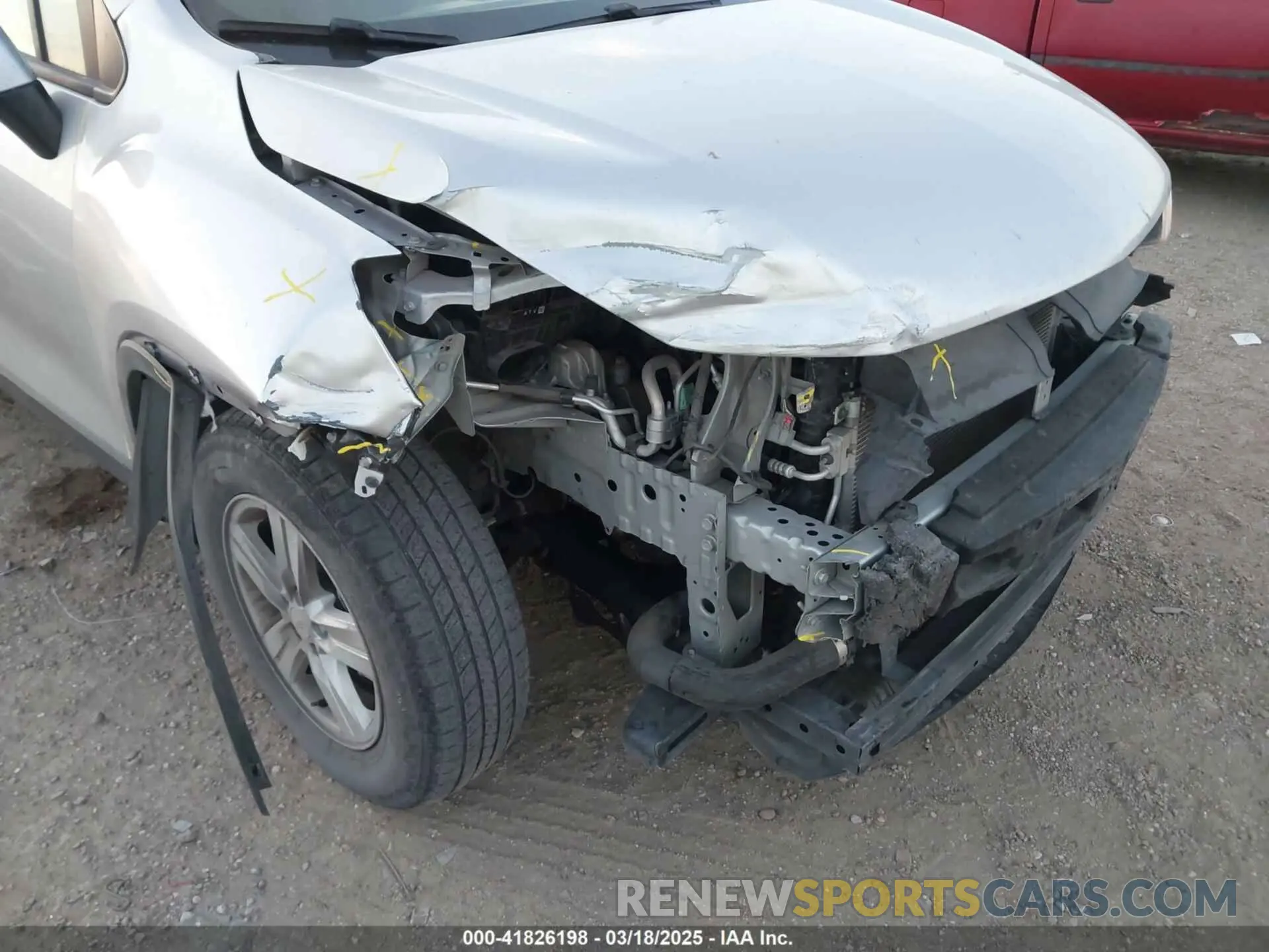 6 Photograph of a damaged car KL7CJKSB5LB021260 CHEVROLET TRAX 2020