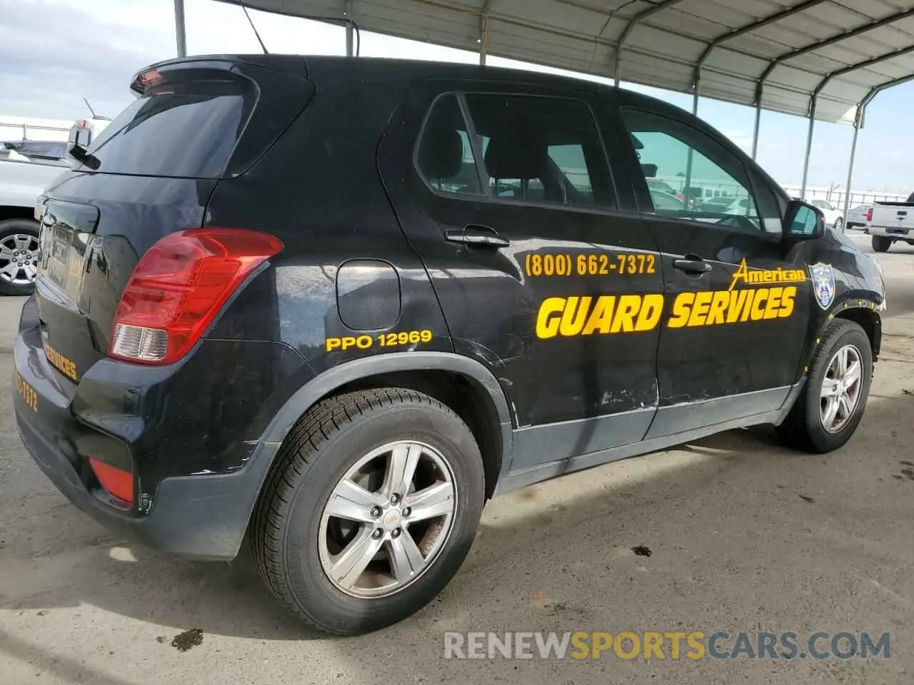 3 Photograph of a damaged car KL7CJKSB5LB041220 CHEVROLET TRAX 2020