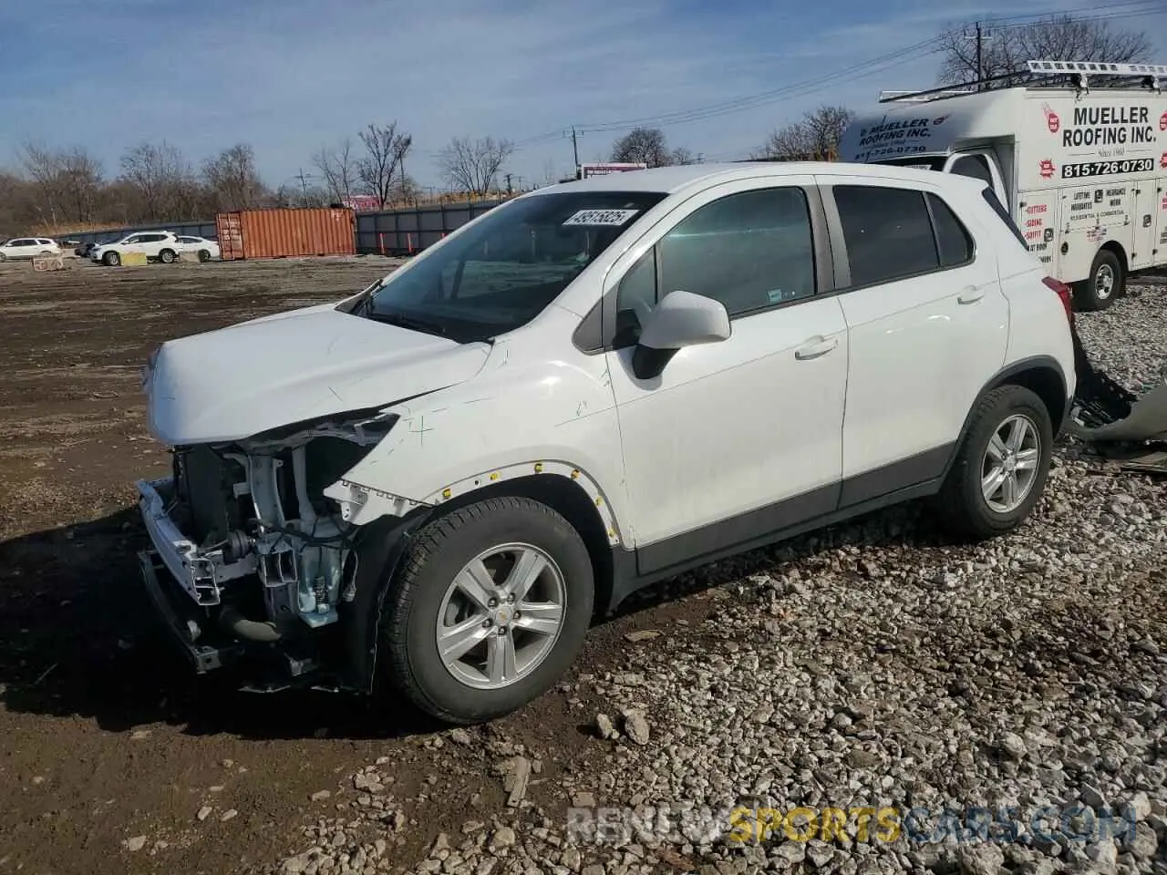 1 Photograph of a damaged car KL7CJKSB5LB062844 CHEVROLET TRAX 2020