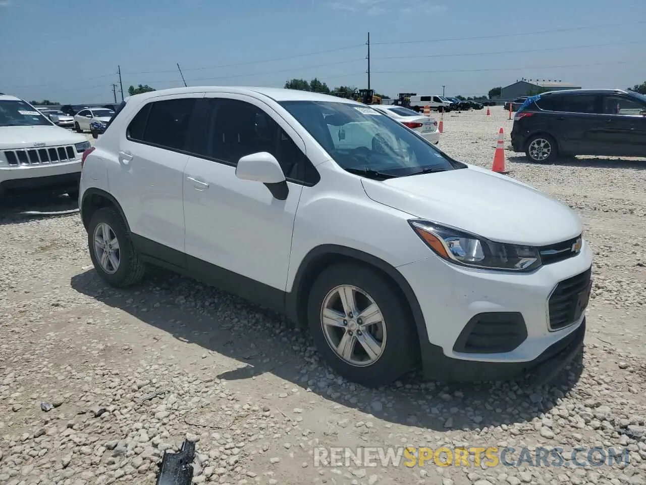 4 Photograph of a damaged car KL7CJKSB5LB083418 CHEVROLET TRAX 2020