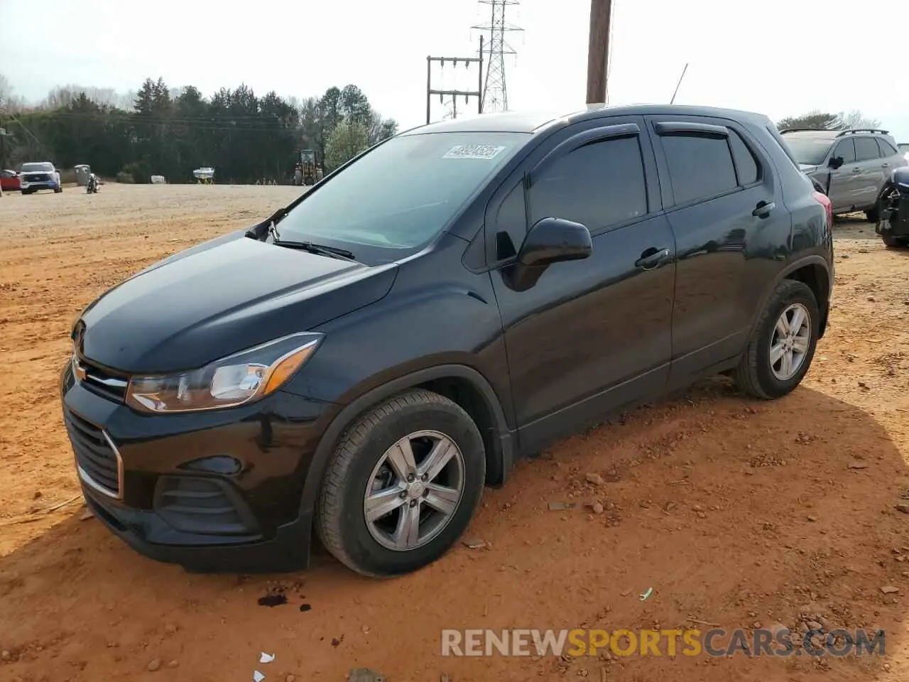 1 Photograph of a damaged car KL7CJKSB5LB091793 CHEVROLET TRAX 2020