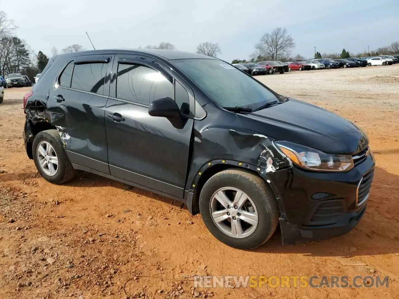 4 Photograph of a damaged car KL7CJKSB5LB091793 CHEVROLET TRAX 2020