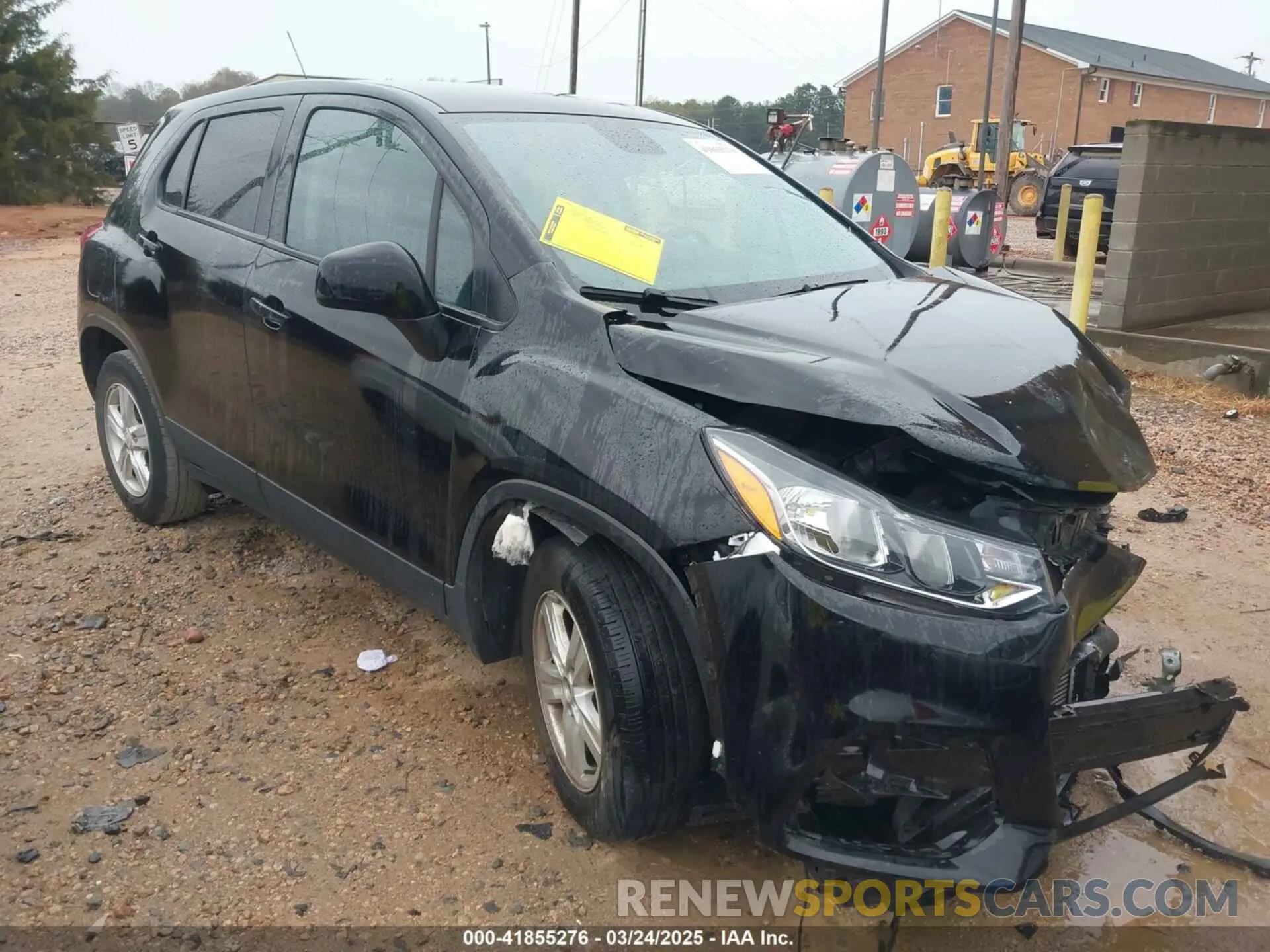 1 Photograph of a damaged car KL7CJKSB5LB321008 CHEVROLET TRAX 2020