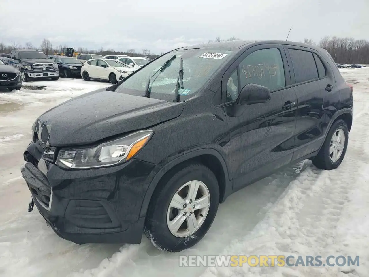 1 Photograph of a damaged car KL7CJKSB5LB321543 CHEVROLET TRAX 2020