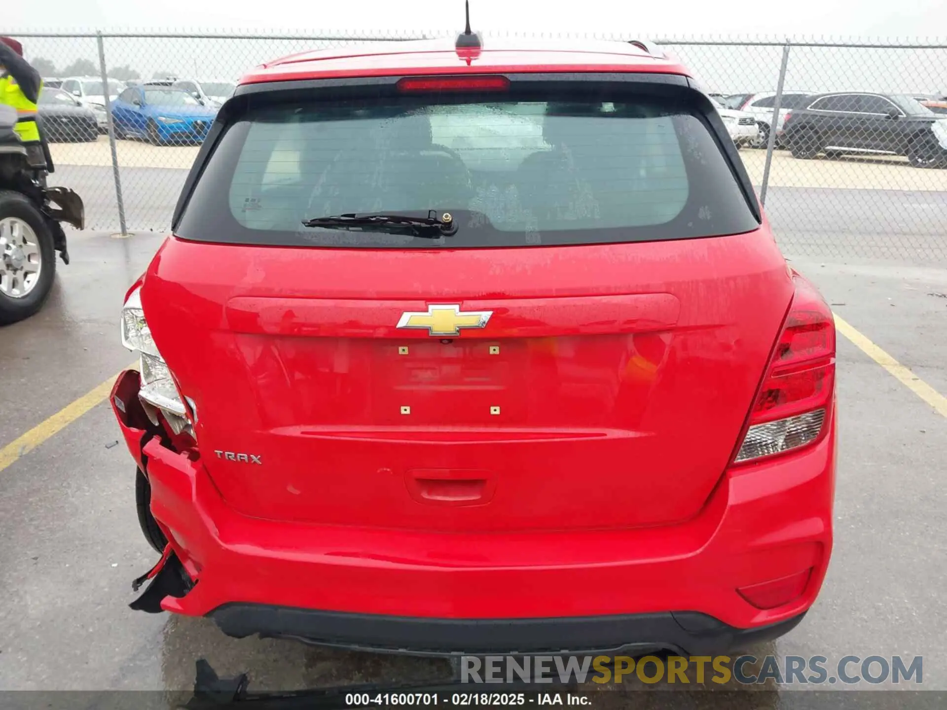 16 Photograph of a damaged car KL7CJKSB5LB353330 CHEVROLET TRAX 2020