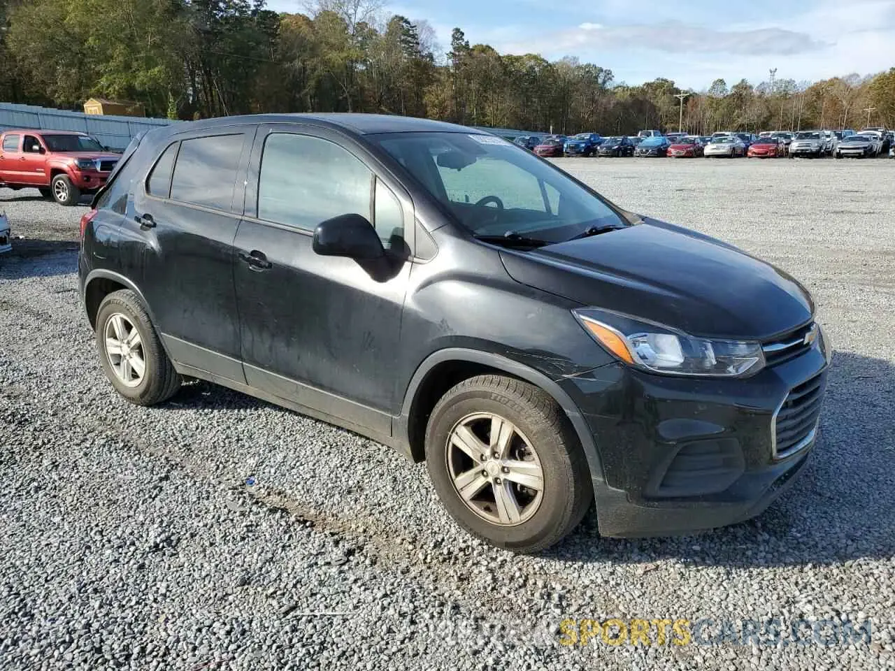 4 Photograph of a damaged car KL7CJKSB6LB035507 CHEVROLET TRAX 2020