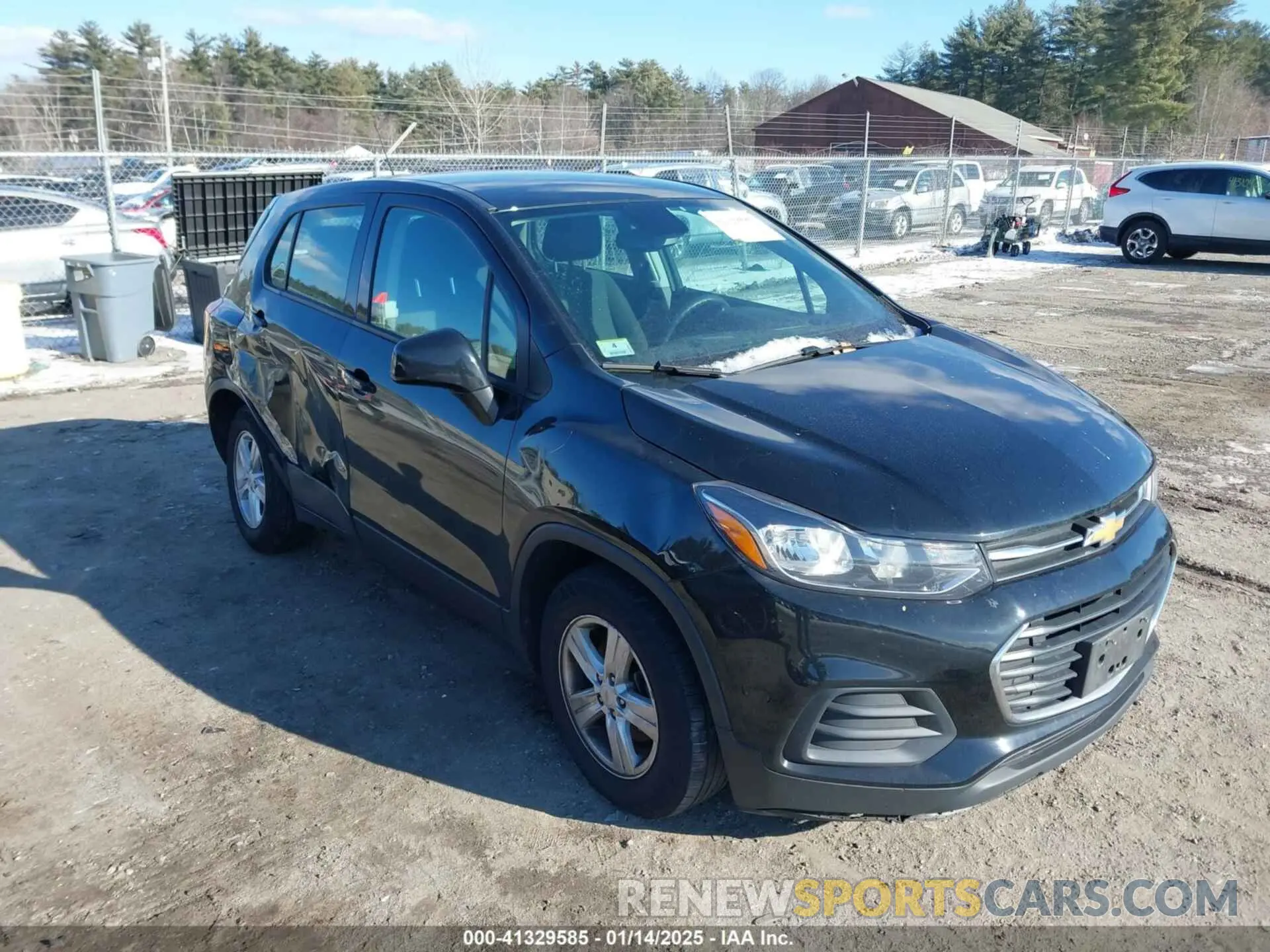 1 Photograph of a damaged car KL7CJKSB6LB090670 CHEVROLET TRAX 2020