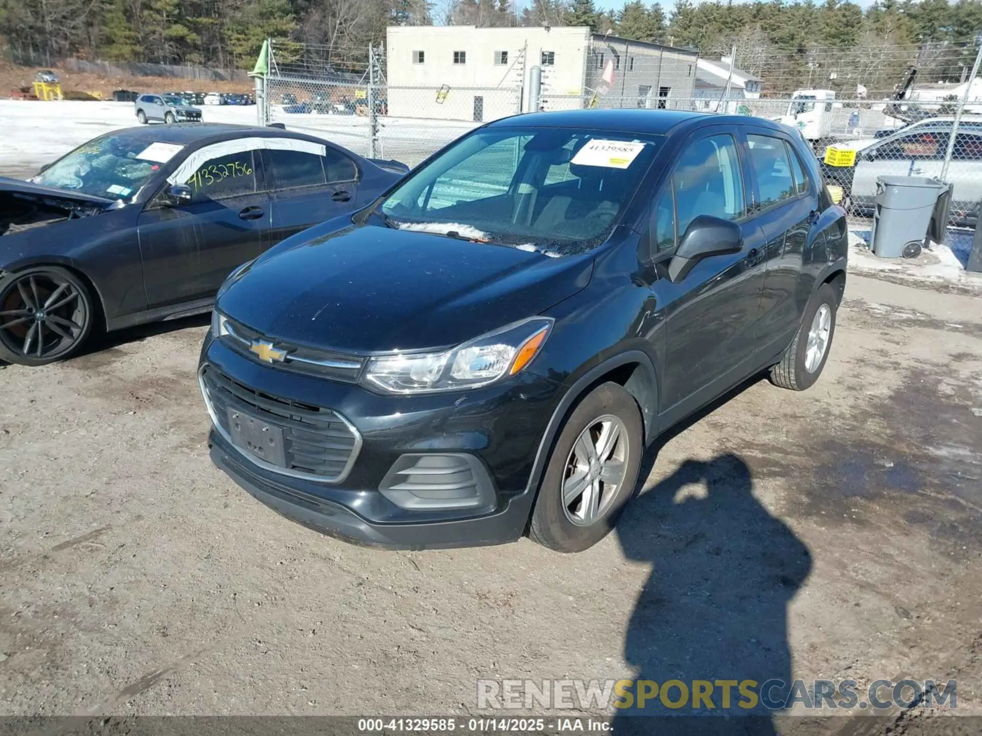 2 Photograph of a damaged car KL7CJKSB6LB090670 CHEVROLET TRAX 2020