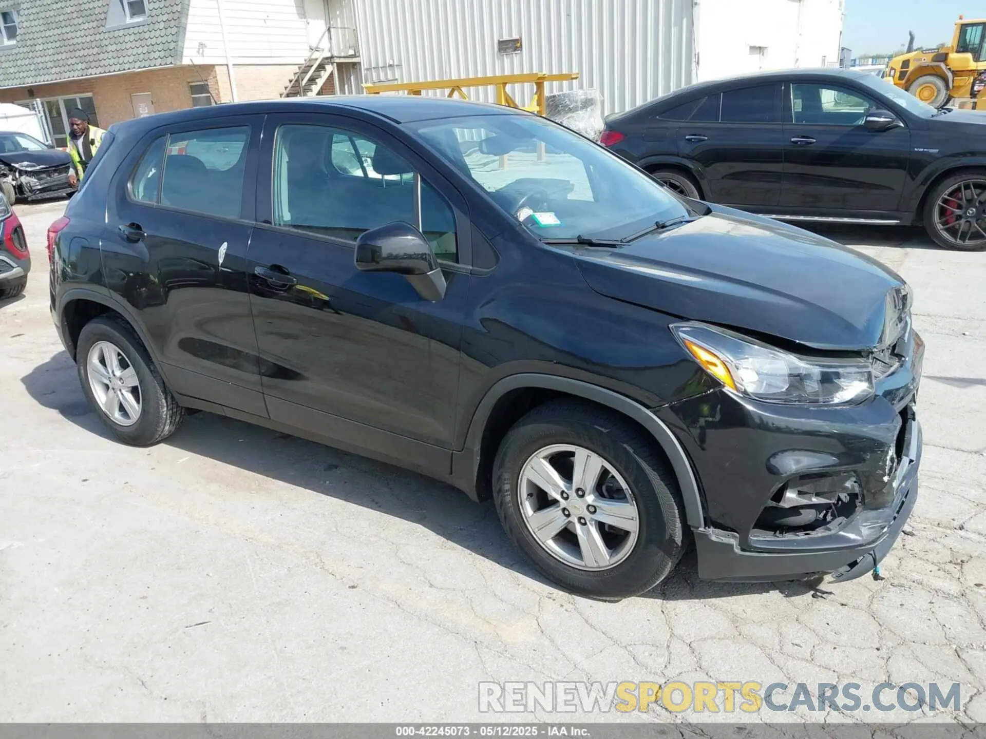 1 Photograph of a damaged car KL7CJKSB6LB337234 CHEVROLET TRAX 2020