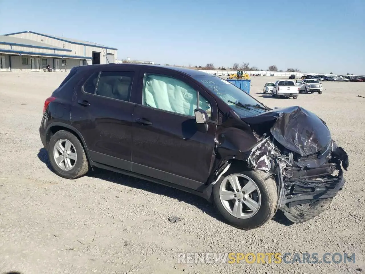 4 Photograph of a damaged car KL7CJKSB6LB341851 CHEVROLET TRAX 2020