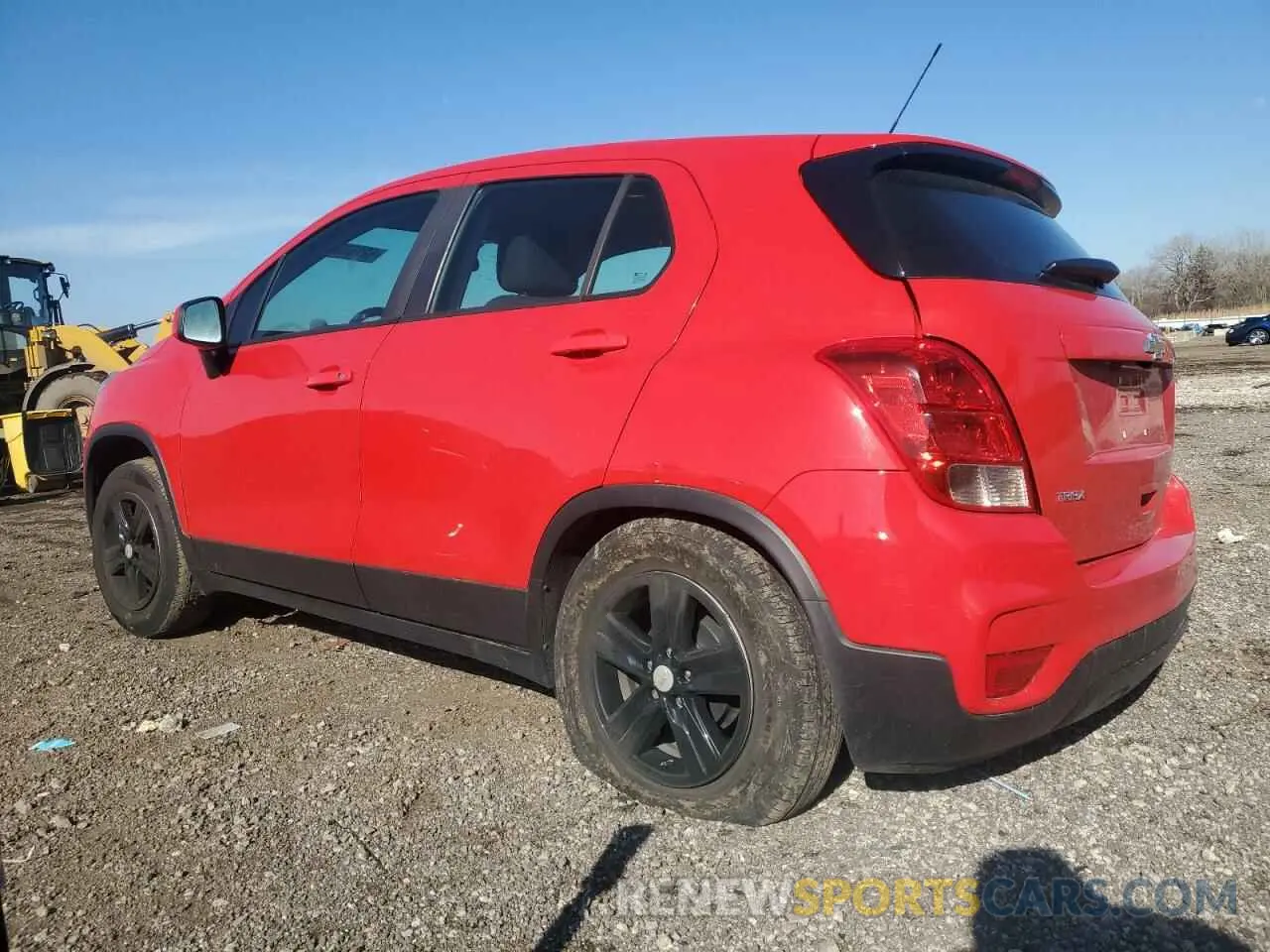 2 Photograph of a damaged car KL7CJKSB6LB345723 CHEVROLET TRAX 2020