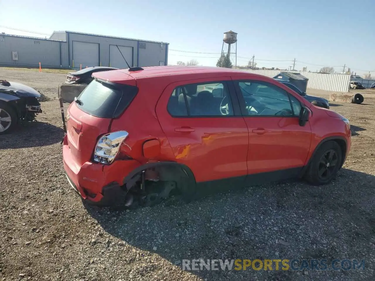 3 Photograph of a damaged car KL7CJKSB6LB345723 CHEVROLET TRAX 2020