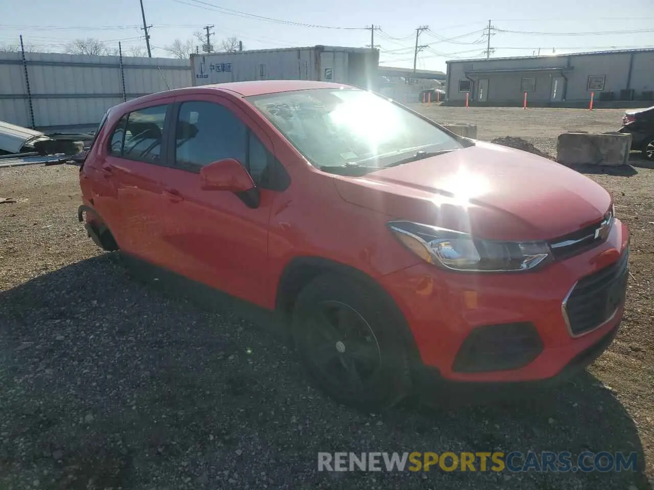 4 Photograph of a damaged car KL7CJKSB6LB345723 CHEVROLET TRAX 2020