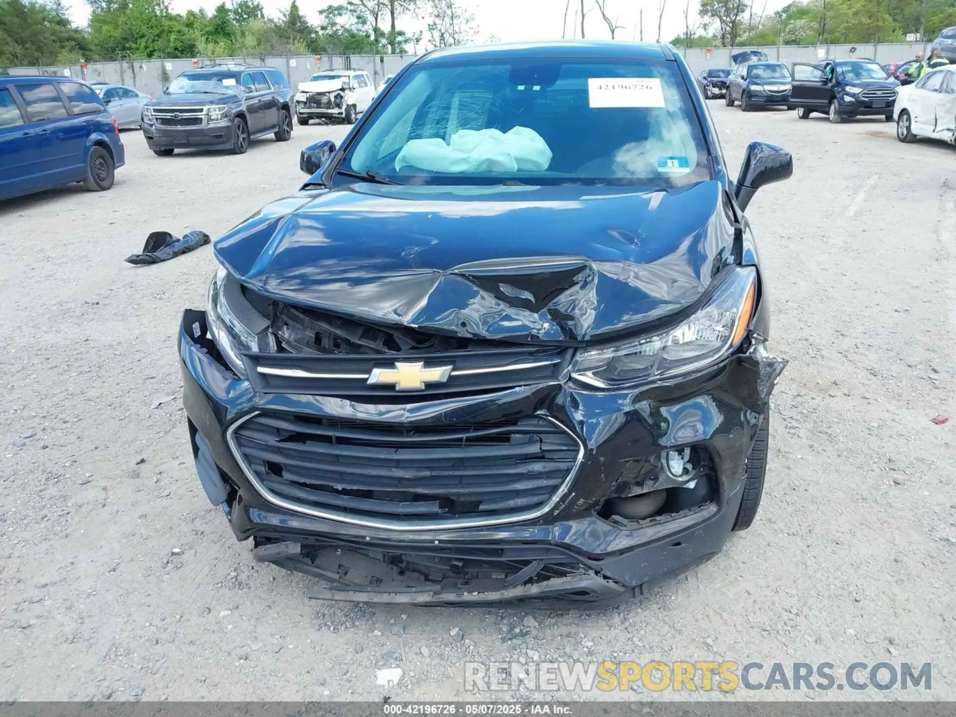 6 Photograph of a damaged car KL7CJKSB7LB061579 CHEVROLET TRAX 2020