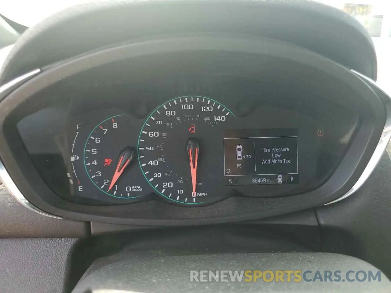 9 Photograph of a damaged car KL7CJKSB8LB017400 CHEVROLET TRAX 2020