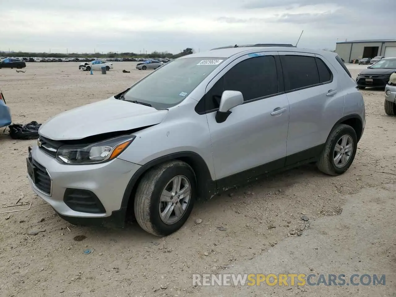 1 Photograph of a damaged car KL7CJKSB8LB017641 CHEVROLET TRAX 2020