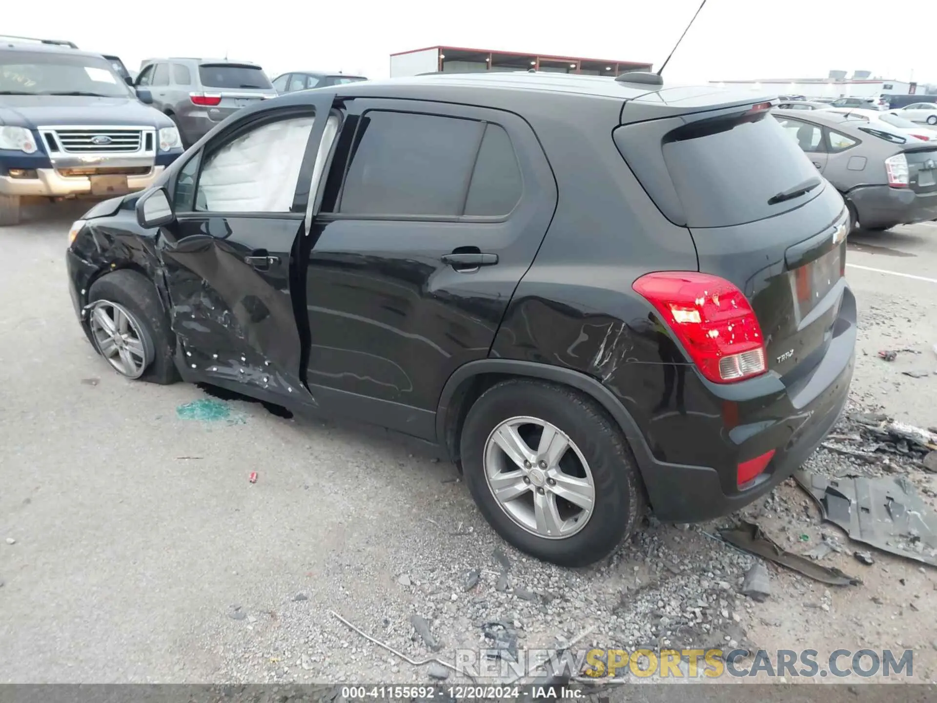 3 Photograph of a damaged car KL7CJKSB8LB023214 CHEVROLET TRAX 2020