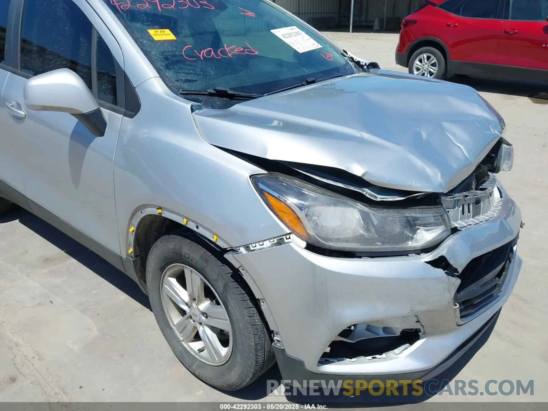 21 Photograph of a damaged car KL7CJKSB8LB030471 CHEVROLET TRAX 2020